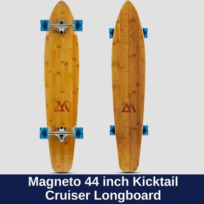 Magneto 44 inch Kicktail Cruiser Longboard