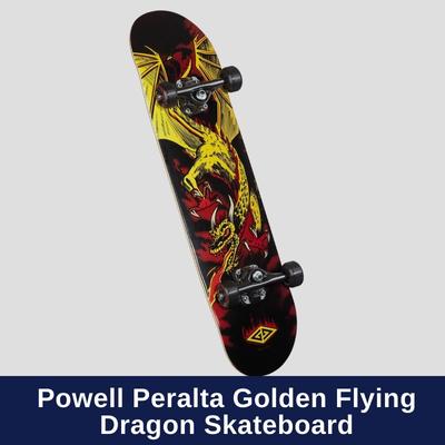 Powell Peralta Golden Flying Dragon Skateboard